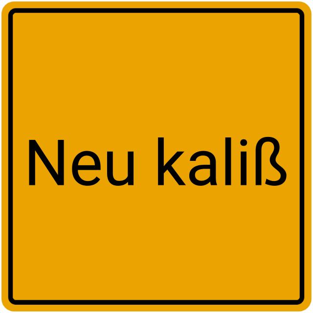 Meldebestätigung Neu Kaliß